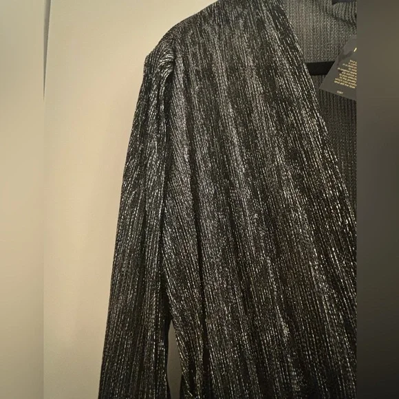 Maje runny metallic mini dress NWT - Picture 3 of 4